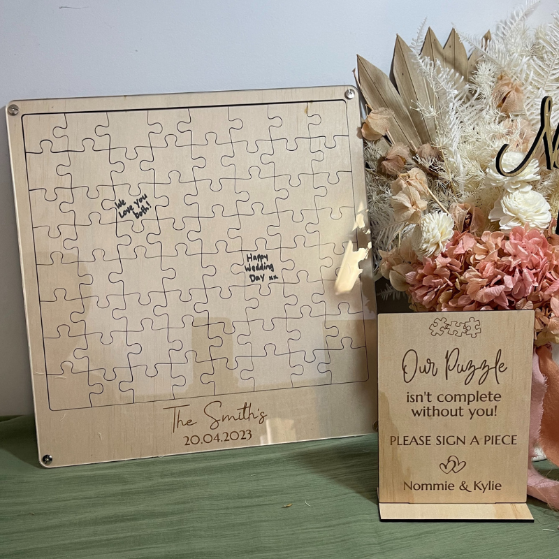 Puzzle Guestbook