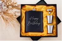 Birthday Whisky Flask Set