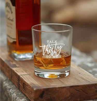 Birthday Engraved Whisky Tumbler