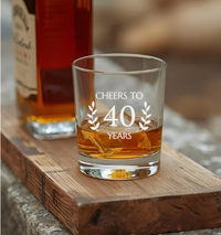 Birthday Engraved Whisky Tumbler