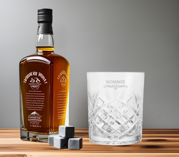 Birthday Engraved Bond Whisky Glass