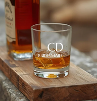 Bridesmaid Engraved Whisky Tumbler