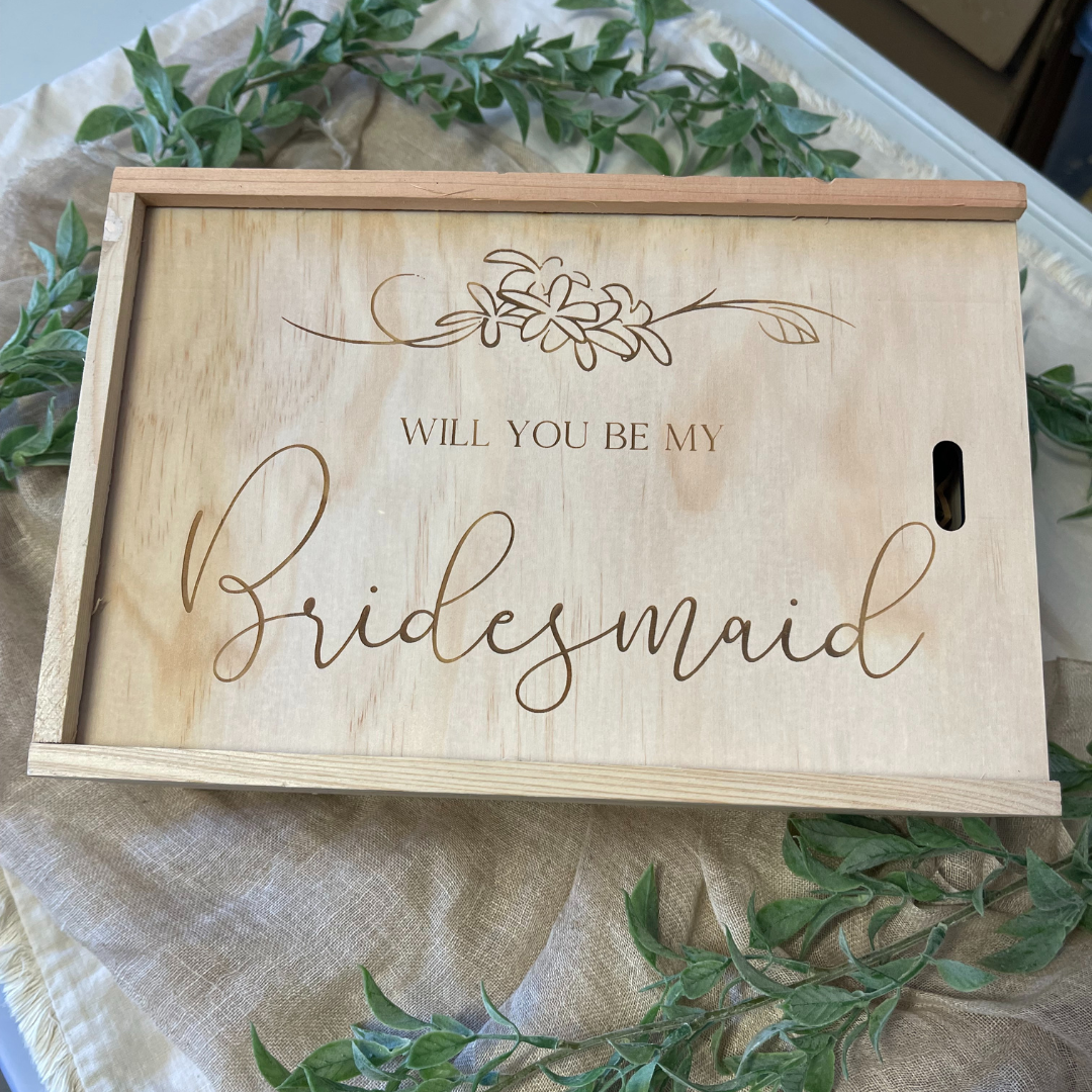 Bridesmaid Proposal Box