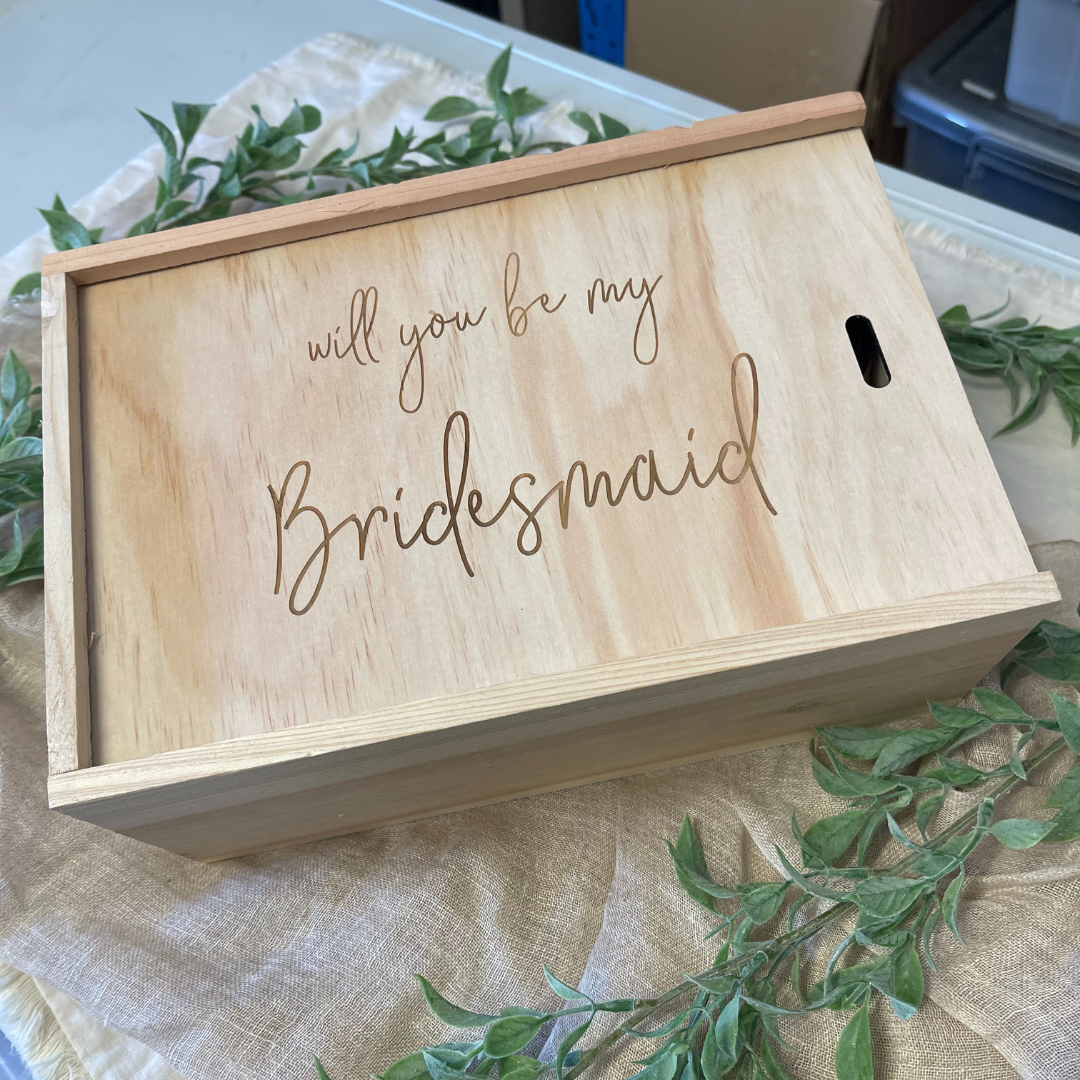 Bridesmaid Proposal Box