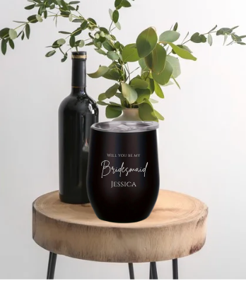 Bridesmaid Wine Tumbler