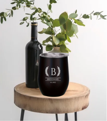 Bridesmaid Wine Tumbler