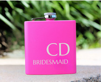 Bridesmaid Whisky Flask