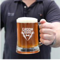 Bucks Engraved Beer Glass