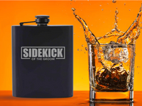 Bucks Whisky Flask