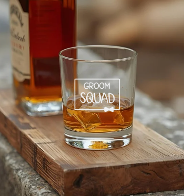 Bucks Engraved Whisky Tumbler