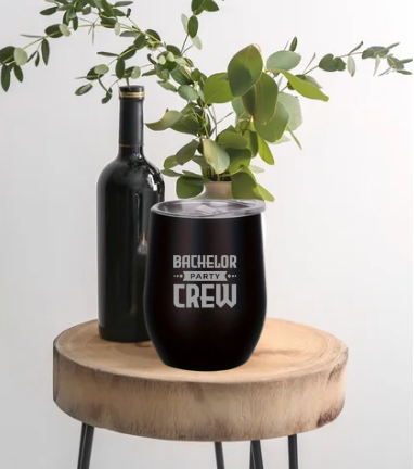 Bucks Party Wine Tumbler