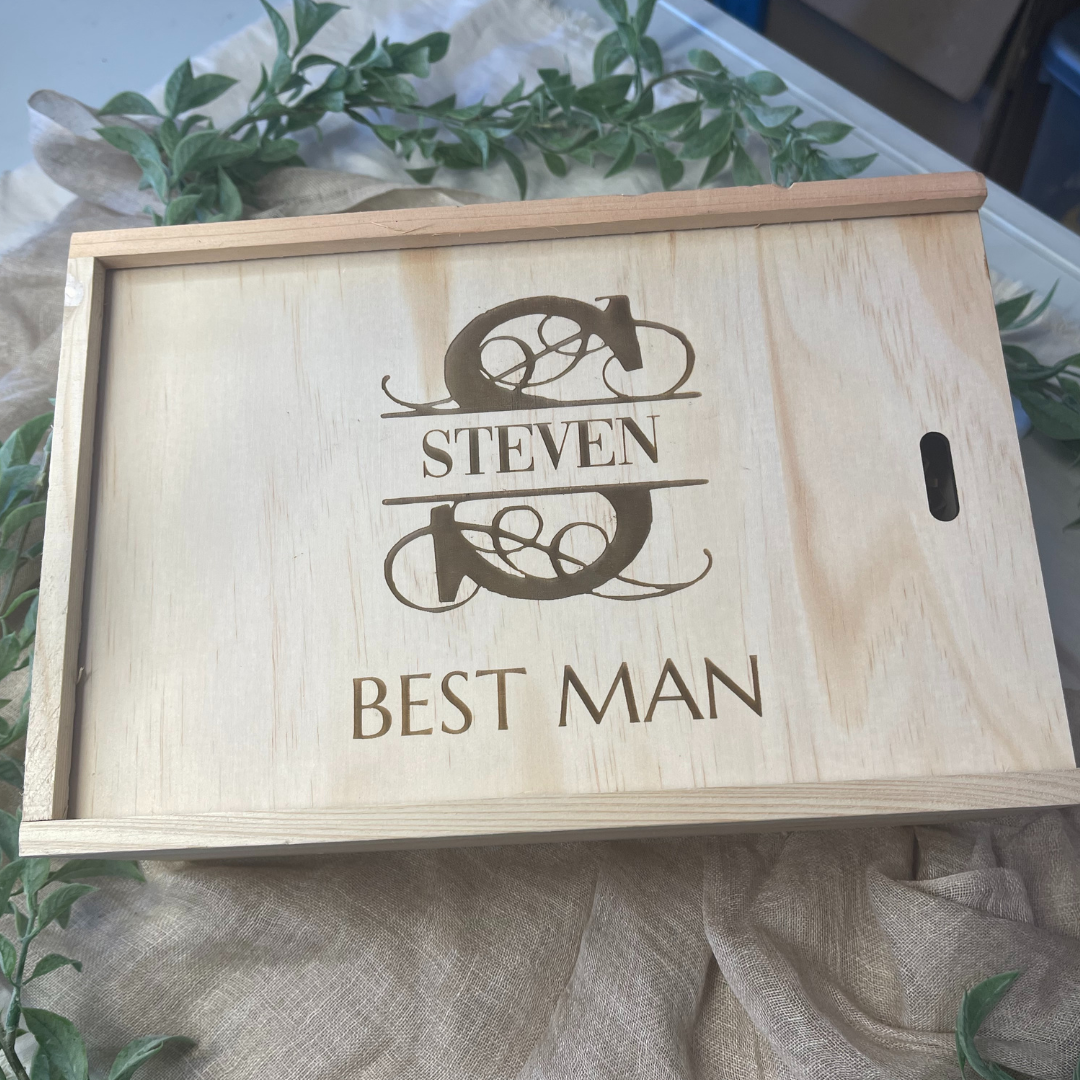 Groomsmen Proposal Box