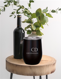 Groomsmen Wine Tumbler