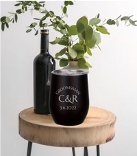 Groomsmen Wine Tumbler