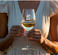 Groomsmen Engraved Wine Glass