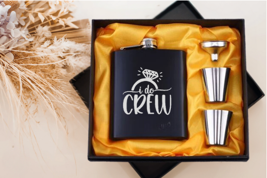 Hens Party Whisky Flask Set