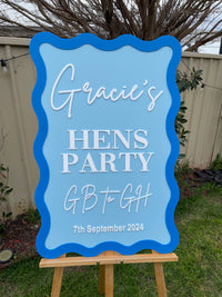 Hens Party Sign – Erin Hen’s Party Design
