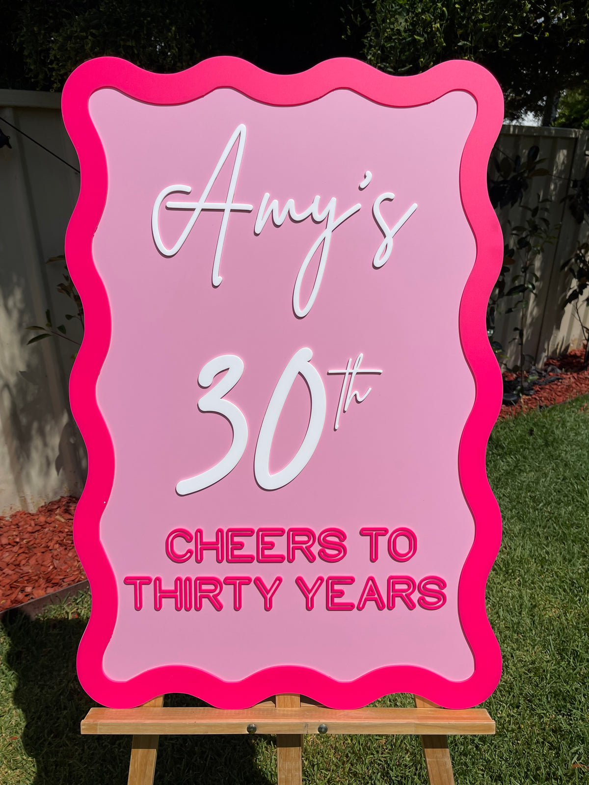Birthday Party Sign - Amy Design