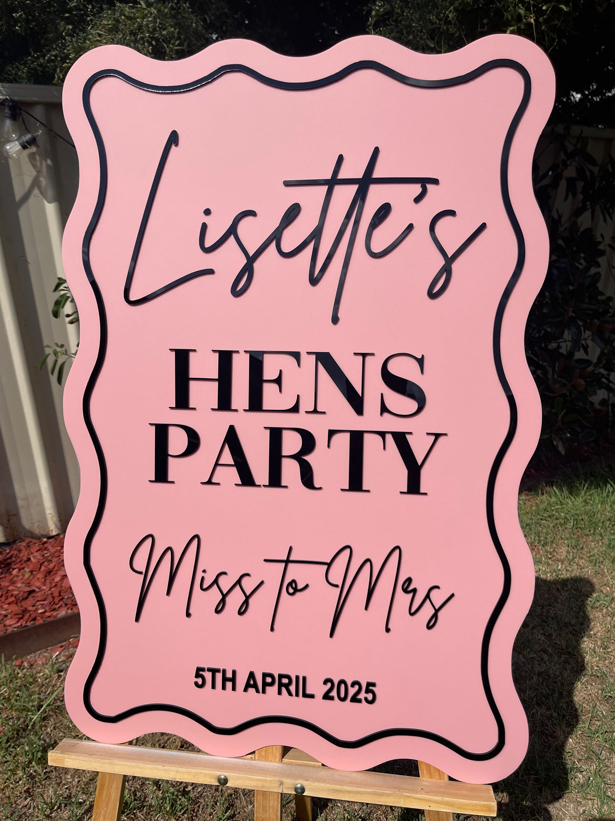 Hens Party Sign – Erin Hen’s Party Design