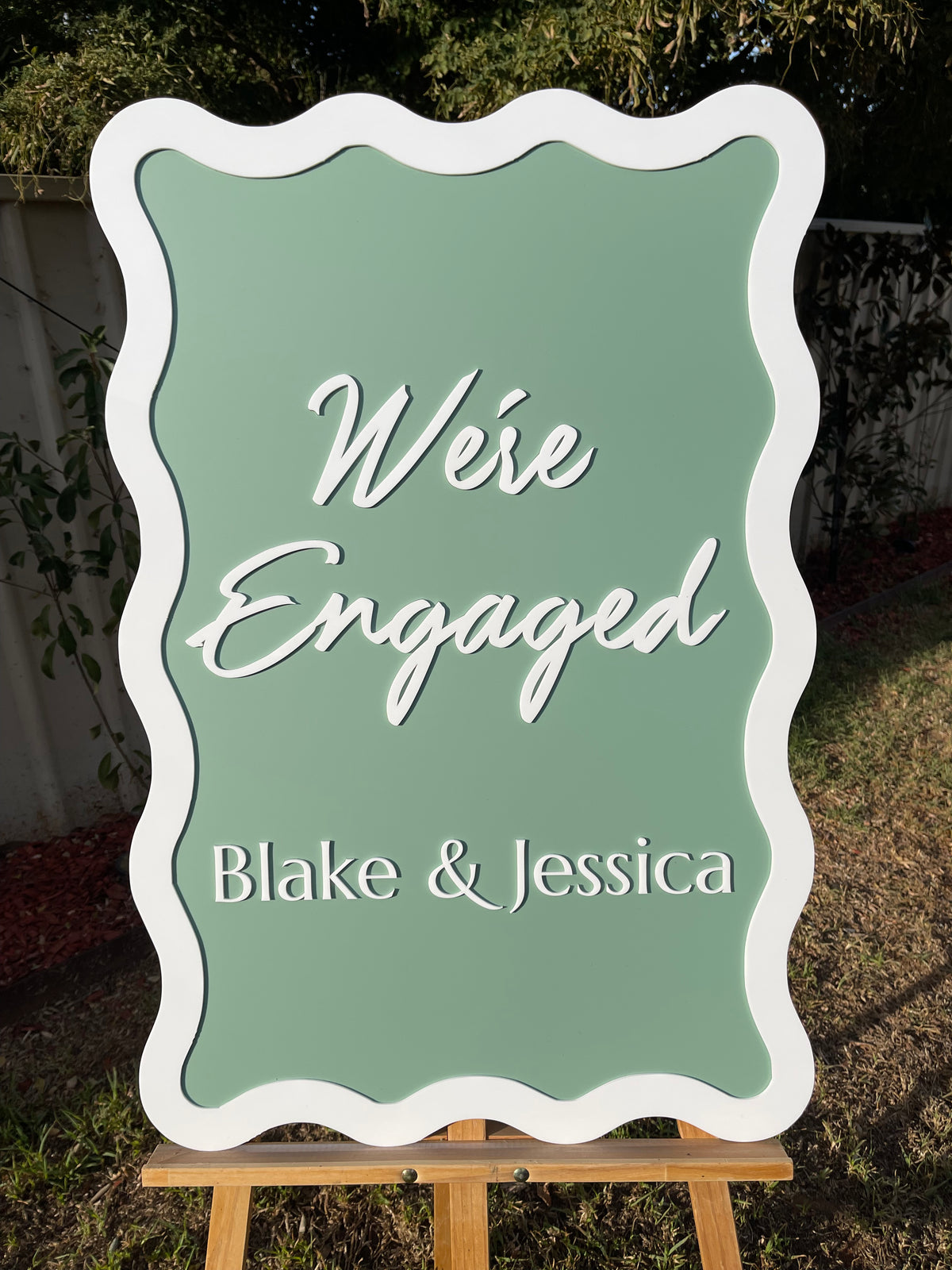 Engagement Party Sign – We’re Engaged Design