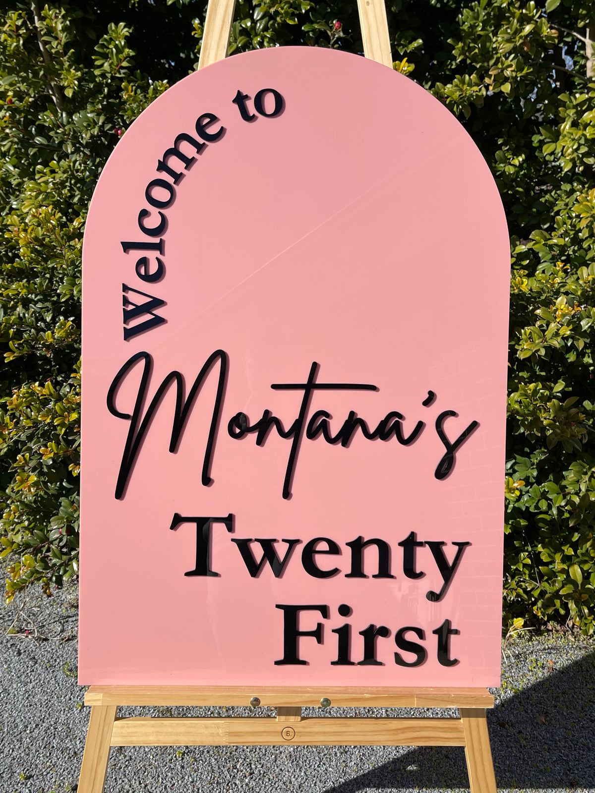 Birthday Party Sign - Welcome To Design