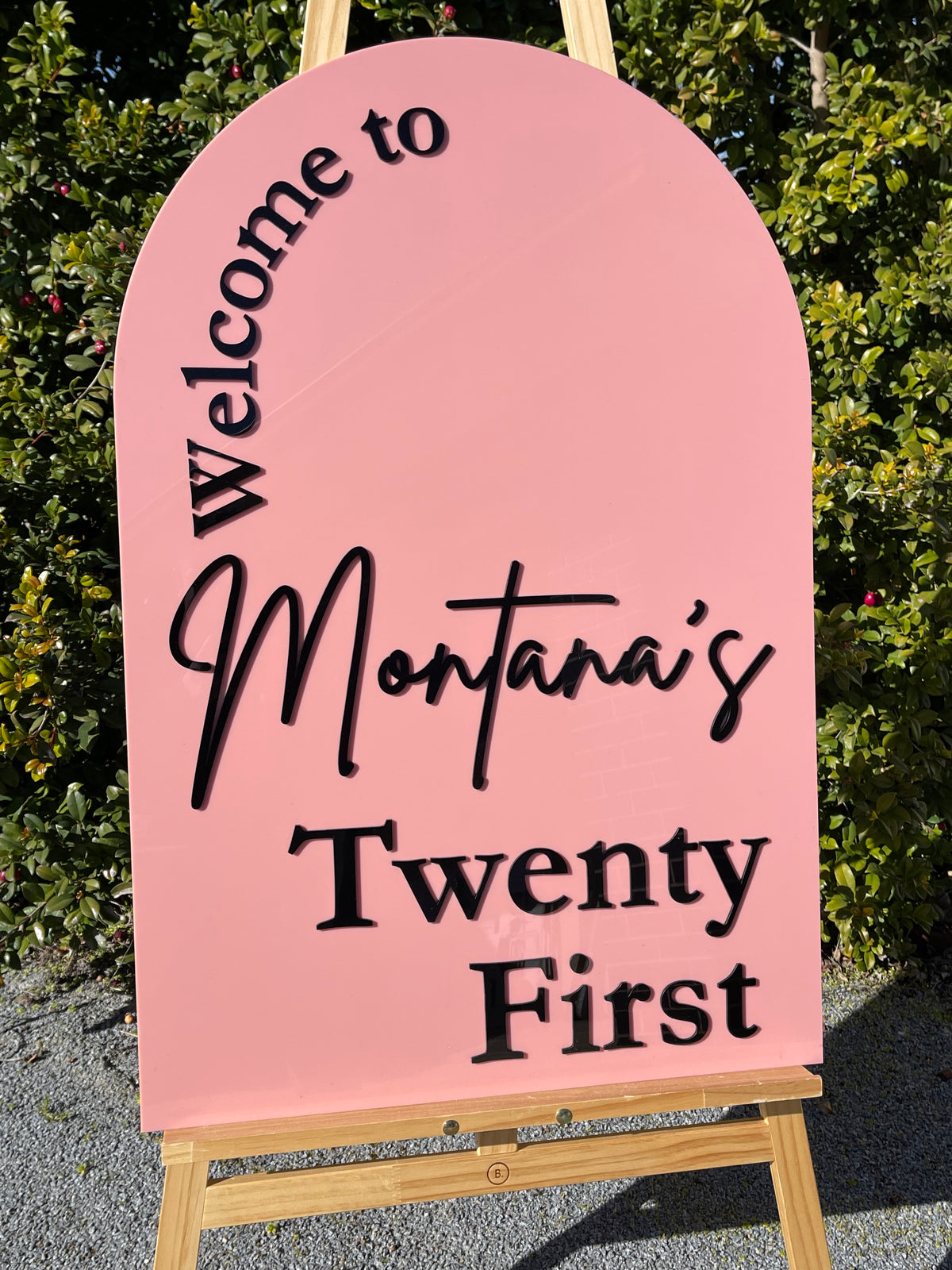 Birthday Party Sign - Welcome To Design