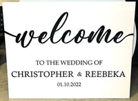 Welcome Sign – Christopher Design