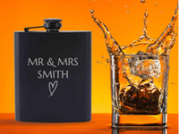 Wedding Whisky Flask