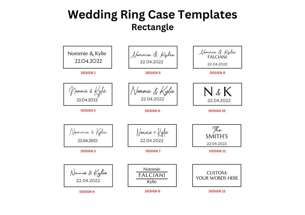 Ring Box – Heart Insert Design