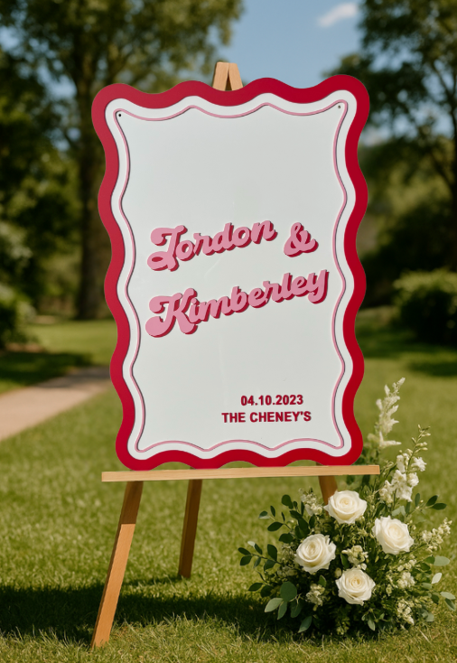 Welcome Sign – Jordon Design