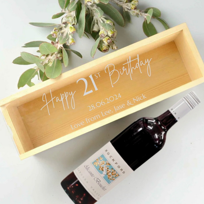 Wine Bottle Box