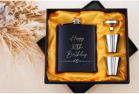 Birthday Whisky Flask Set
