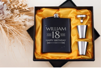 Birthday Whisky Flask Set
