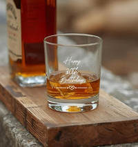 Birthday Engraved Whisky Tumbler