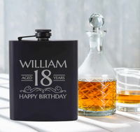 Birthday Whisky Flask