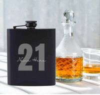 Birthday Whisky Flask