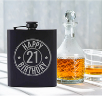 Birthday Whisky Flask