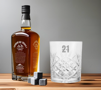 Birthday Engraved Bond Whisky Glass