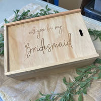 Bridesmaid Proposal Box