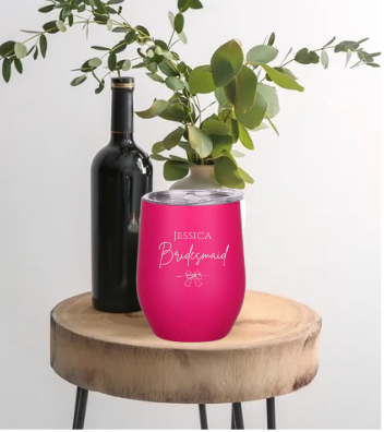 Bridesmaid Wine Tumbler