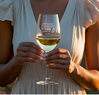 Bridesmaid Engraved Wine Glass