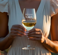 Bridesmaid Engraved Wine Glass