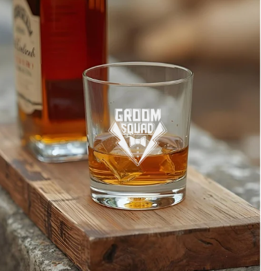 Bucks Engraved Whisky Tumbler