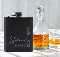 Groomsmen Whisky Flask