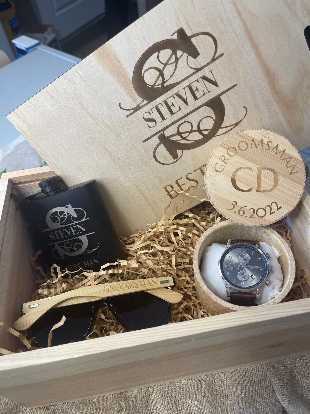 Groomsmen Proposal Box