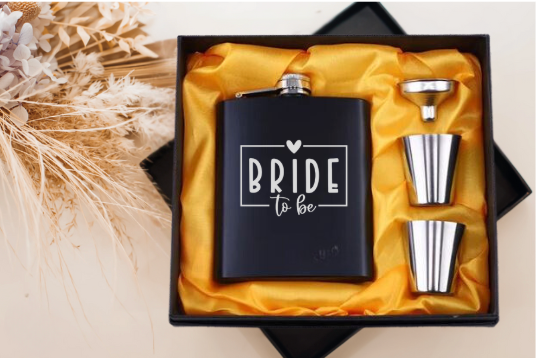 Hens Party Whisky Flask Set