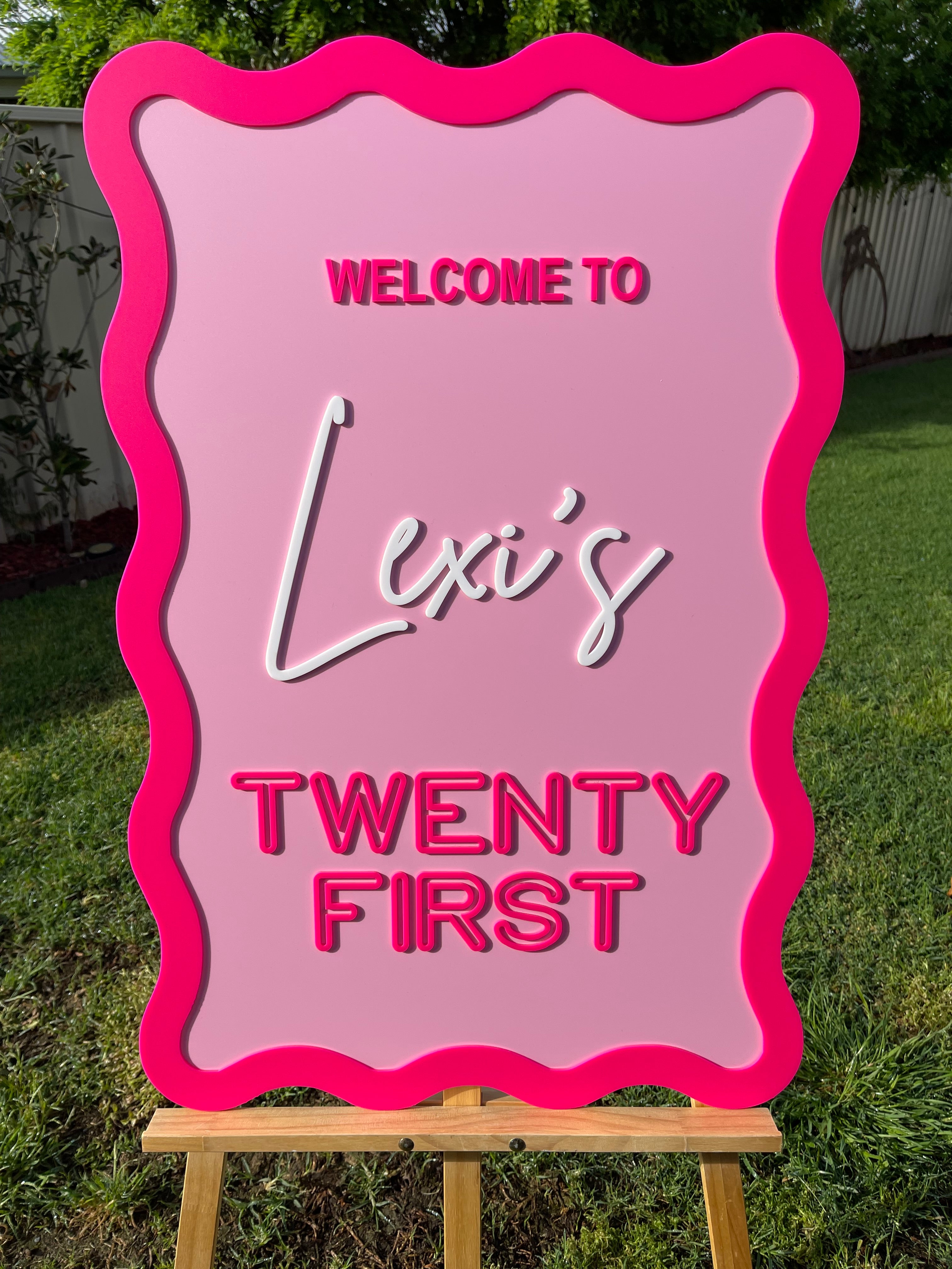 Birthday Party Sign - Lexi Design – The Wedding & Event Co.