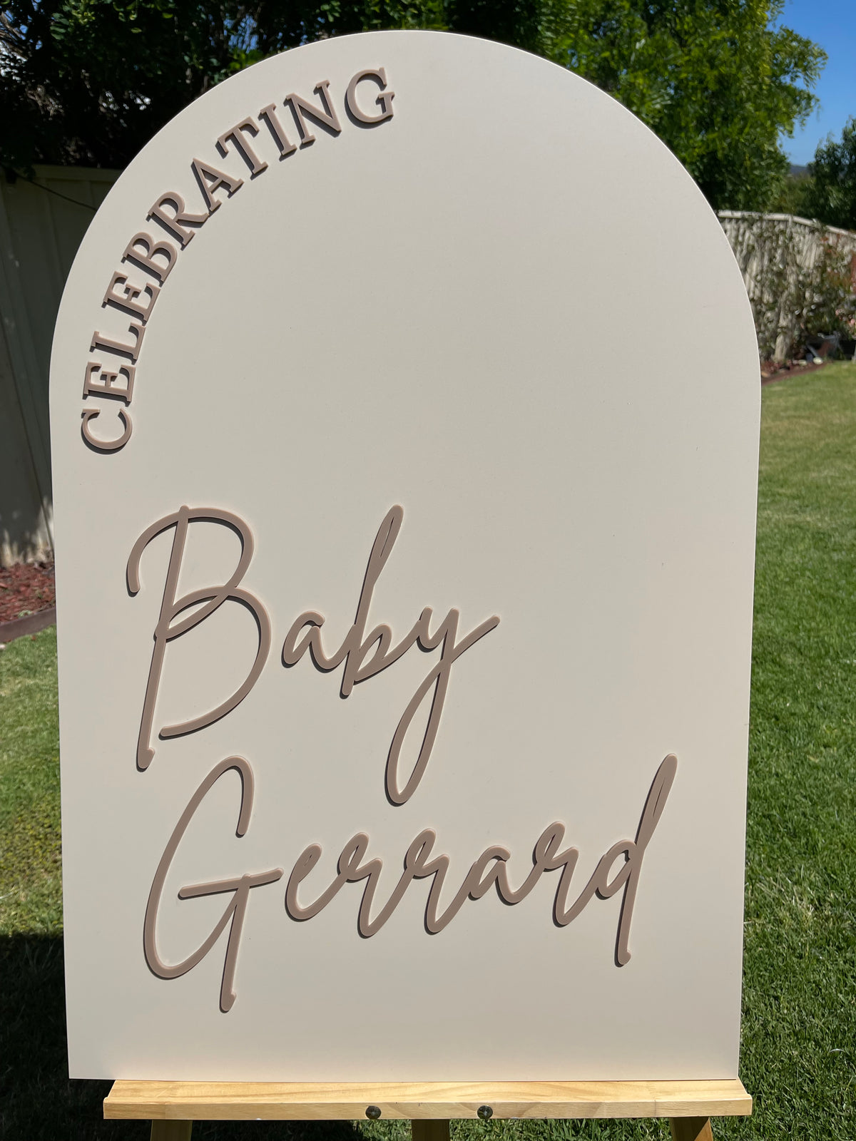 Baby Shower Sign - Celebrating Design