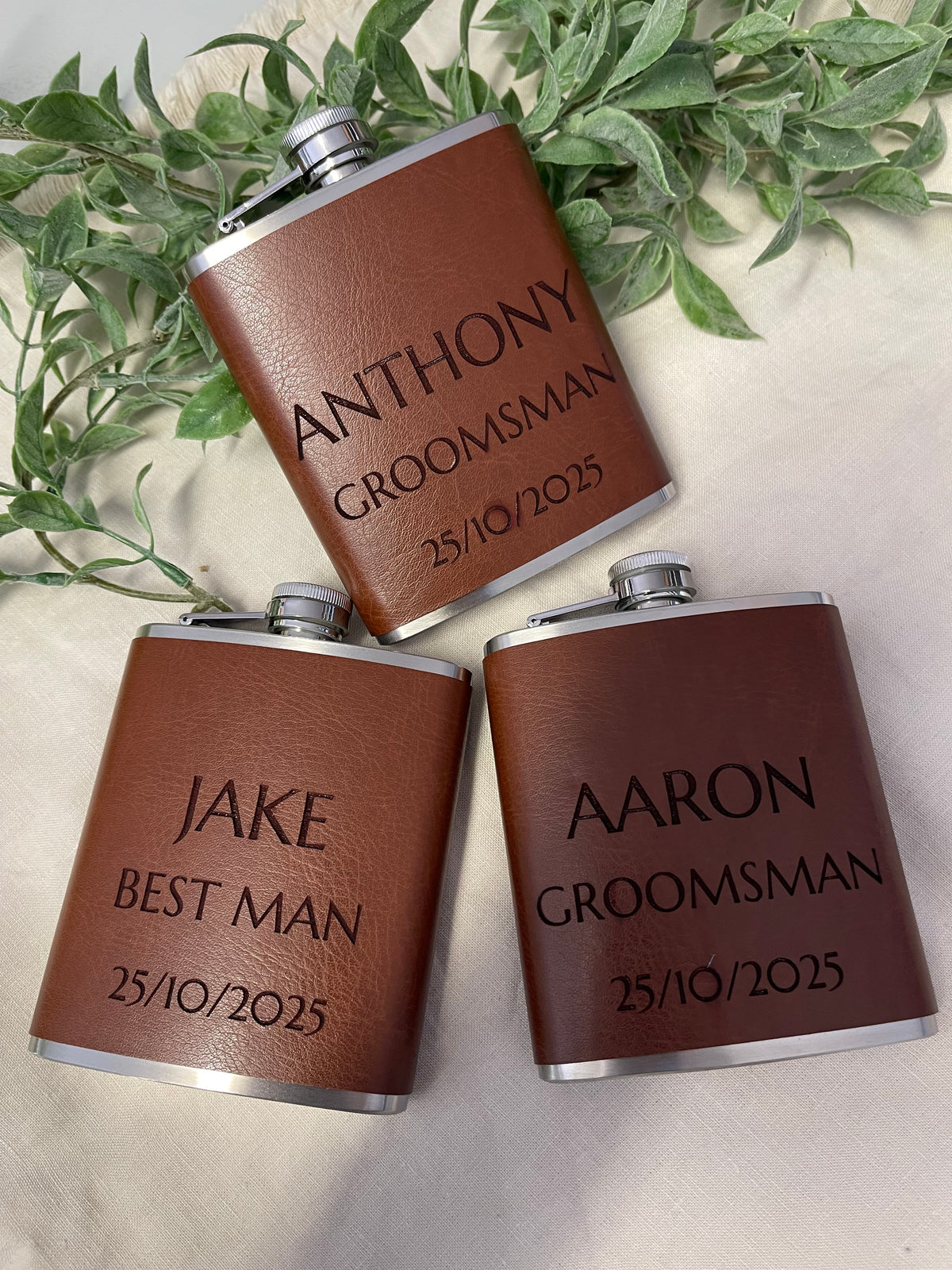 Groomsmen Whisky Flask