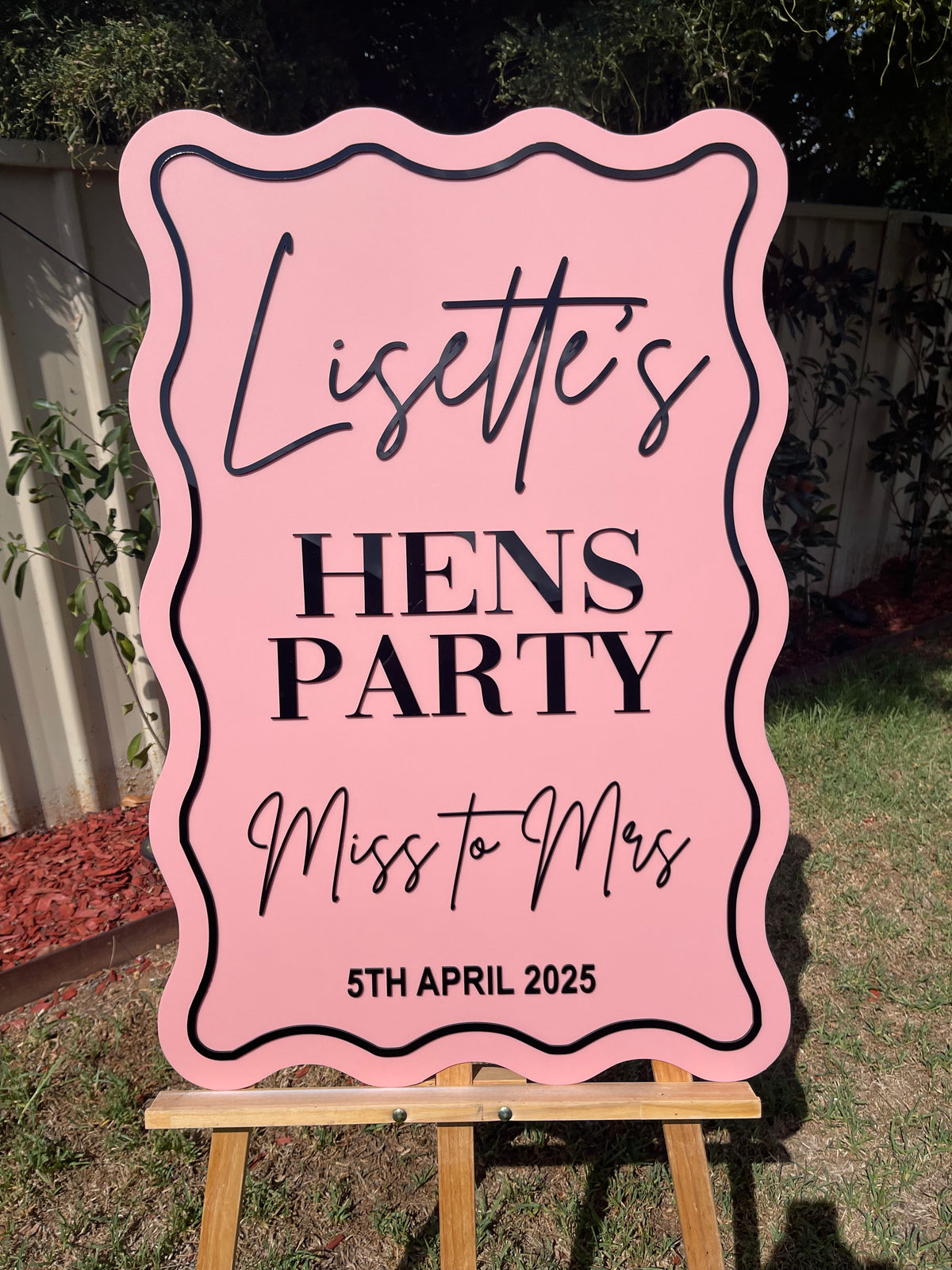 Hens Party Sign – Erin Hen’s Party Design